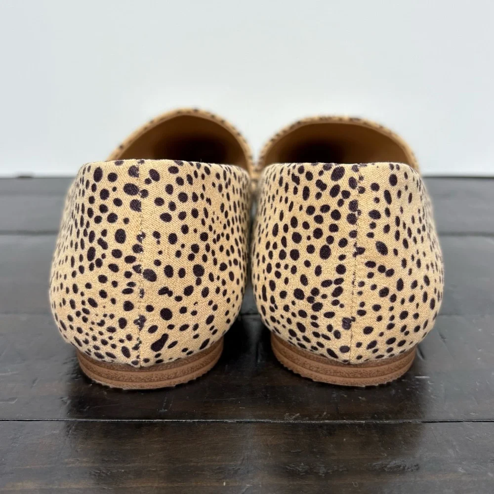 NEW Michelle McDowell Quinn Flats in Leopard Size 6 - Picture 6 of 9